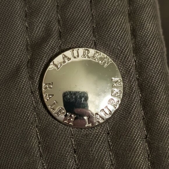 Ralph Lauren Women Green Quilted Jacket Faux Sherpa Collar (L Size) EST MCMLXVII - Picture 7 of 12